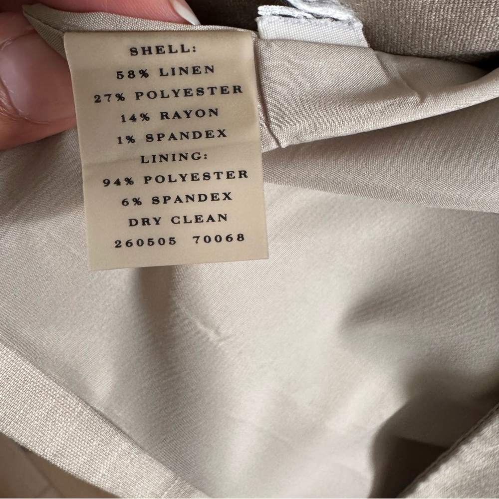Ann Taylor Petite Linen Blazer - Picture 2 of 3